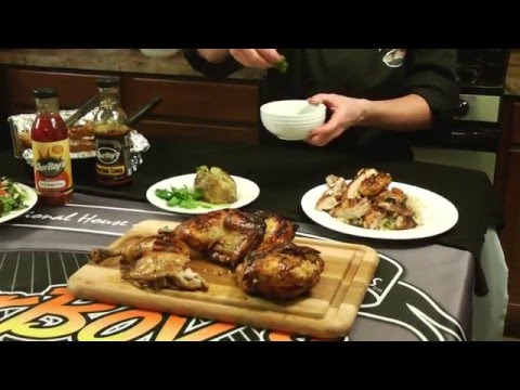 CharBoy's Bourbon Sauce Chicken cooking video