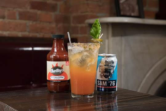 Bloody Michelada made with CharBoy's Hot & Spicy Ketchup