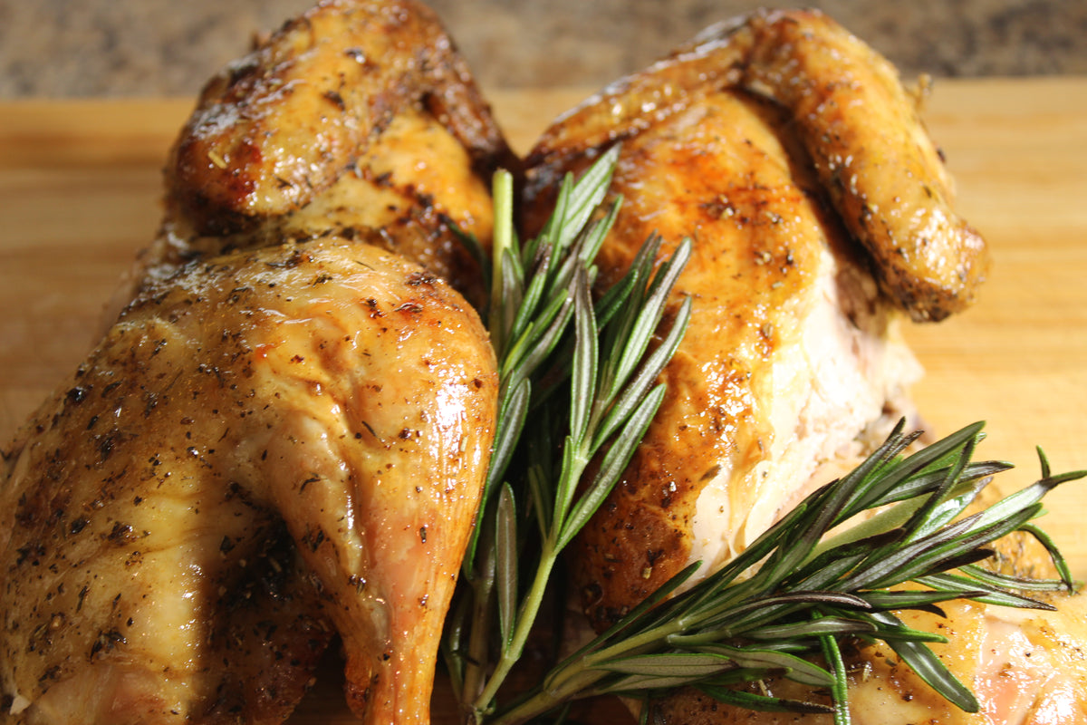 Rosemary marinated dish prepared with CharBoy's rub