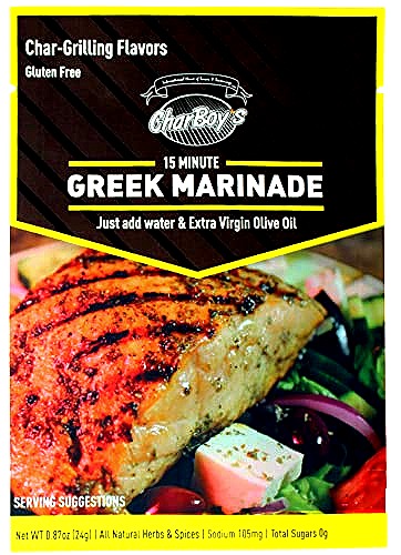 CharBoy's 15-minute Greek Marinade & Rub packet