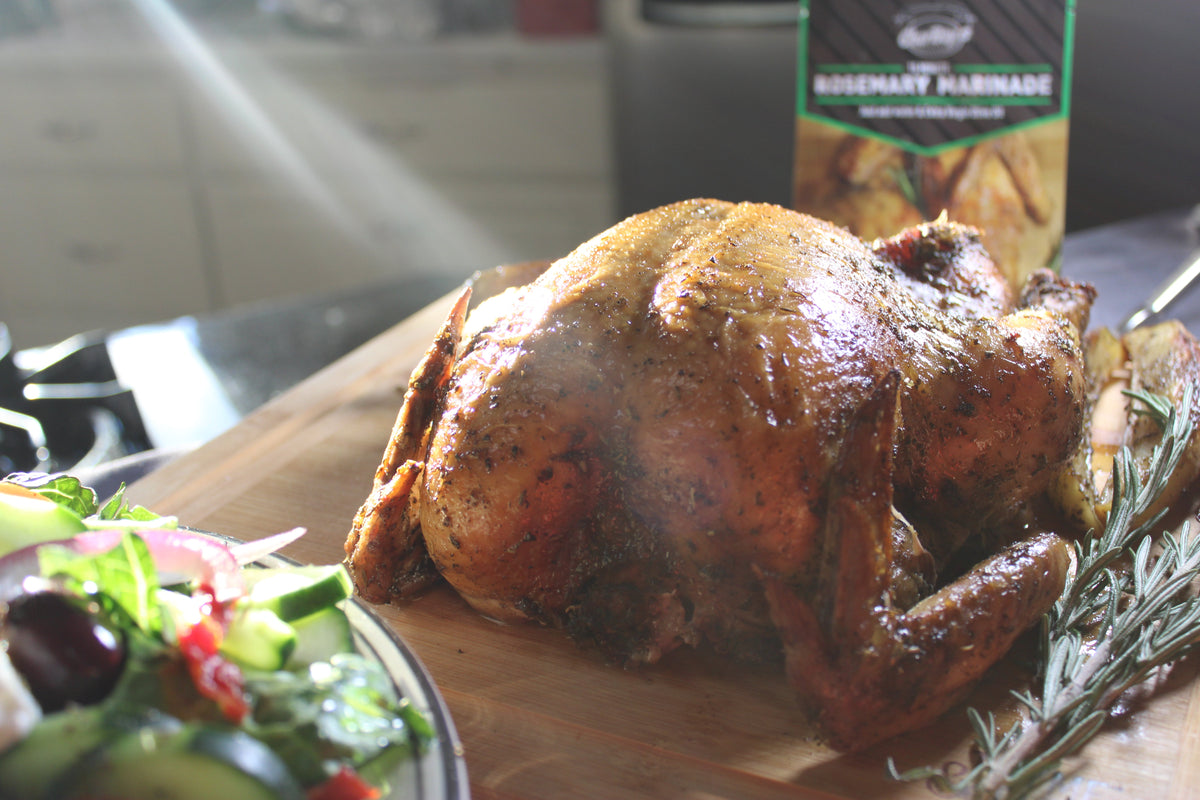 Chicken grilled with CharBoy's Rosemary Marinade