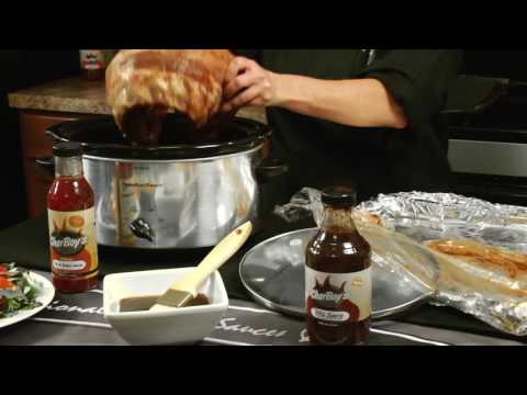 CharBoy's BBQ Sauce Baby Back Ribs cooking video